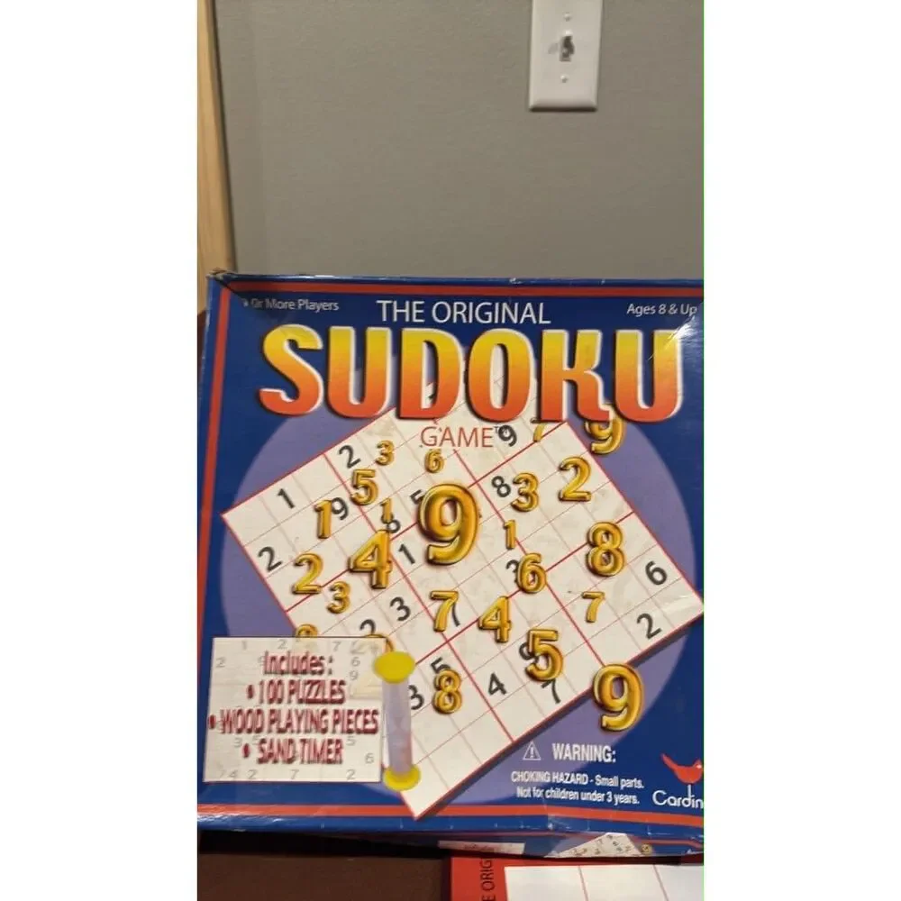 The Original Sudoku Game   Complete  Cardinal Game Number Game